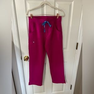 Figs Kade Cargo Scrubs Raspberry Sorbet